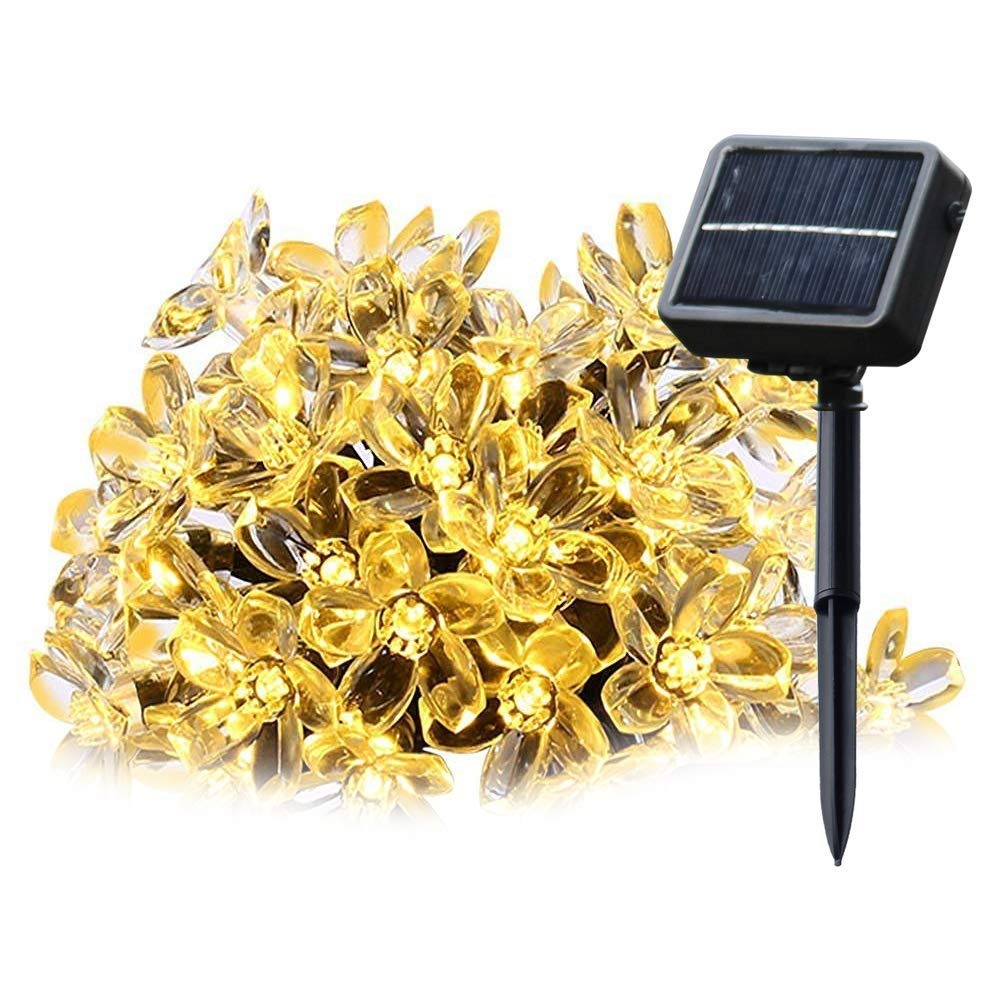 Kersenbloesem tuin decoratie- 20 LED - Solar - Warm wit - 5 meter Kersenbloesem tuin decoratie- 20 LED - Solar - Warm wit - 5 meter